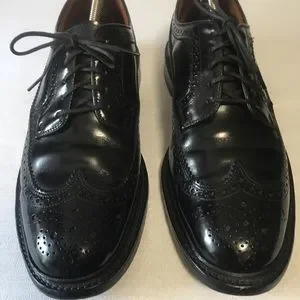 Bostonian classics Black leather wingtip oxford lace up dress shoe SZ 9.5 D/B Bostonian Men main image 3